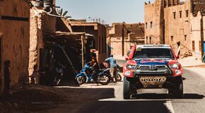  A marokkói diadal kiváló főpróbát jelent a Toyota Dakar csapata számára